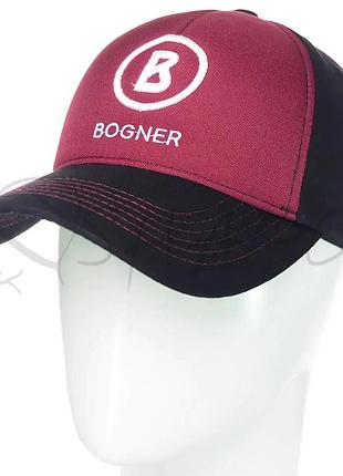 Кепка брендовая из тонкого хлопка бейсболка unisex bogner bgh20724 черный-борбовый