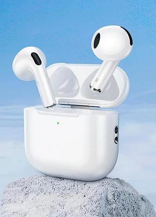 Беспроводные наушники вкладыши bluetooth hoco ew78 с зарядным кейсом белые