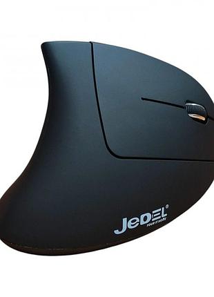 Беспроводная мышка для ноутбука, компьютера на батарейках jedel w925 1600dpi мышка черная
