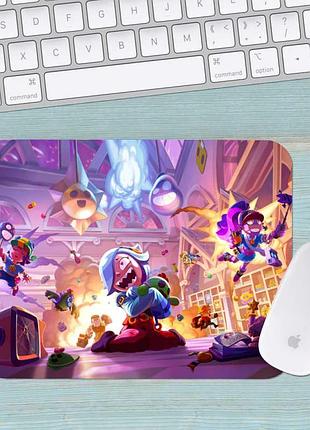 Коврик для мыши бравл старс brawl stars средний 012 (290х250х3мм)