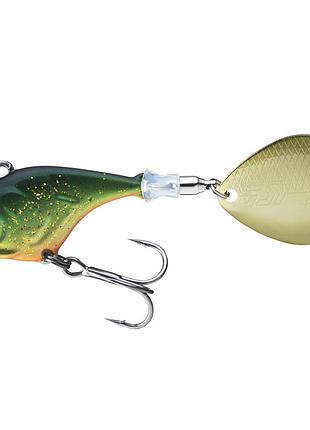 Тейл-спиннер daiwa prorex zn jig spinner 21g #green golden roach