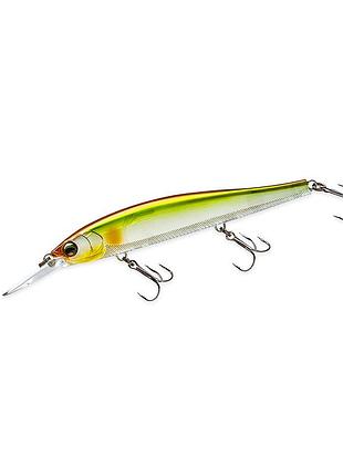Премиальный воблер duel l-bass jerkbait mid 110sf 110mm 16g #mgsa (f1239-mgsa)