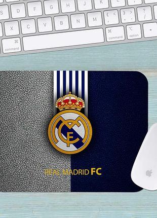 Коврик для мыши фк реал мадрид fc real madrid средний 001 (290х250х3мм)
