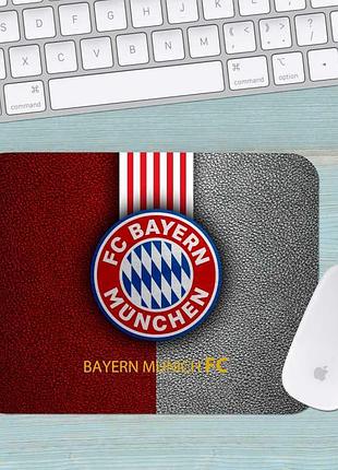 Коврик для мыши фк бавария мюнхен fc bayern munich маленький 006 (180х220х3мм)