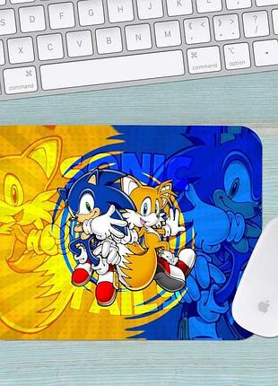 Коврик для мыши соник sonic большой 003 (400х300х3мм)