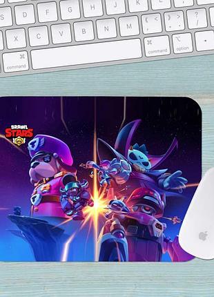 Коврик для мыши бравл старс brawl stars большой 009 (400х300х3мм)