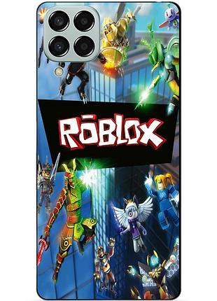 Силіконовий бампер чохол для samsung a12 з картинкою roblox