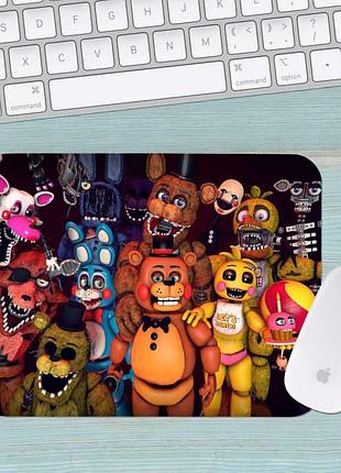 Коврик для мыши пять ночей с фредди five nights at freddy's fnaf средний 003 (290х250х3мм)