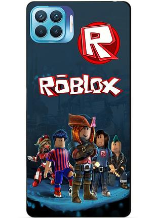 Силіконовий бампер чохол для oppo reno 4 lite з малюнком roblox
