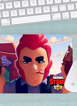 Коврик для мыши бравл старс brawl stars средний 034 (290х250х3мм)