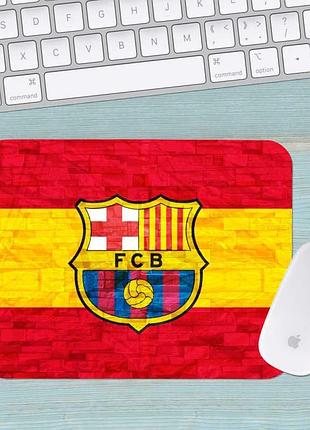 Коврик для мыши фк барселона fc barcelona маленький 002 (180х220х3мм)