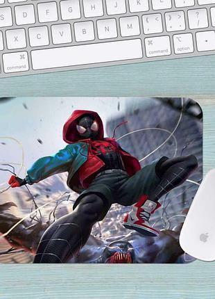 Коврик для мыши человек паук spiderman маленький 0018 (180х220х3мм)