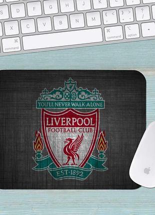 Коврик для мыши фк ливерпуль fc liverpool большой 004 (400х300х3мм)