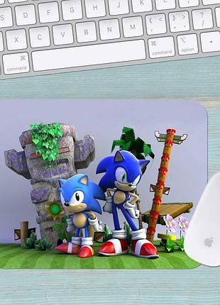 Коврик для мыши соник sonic средний 009 (290х250х3мм)