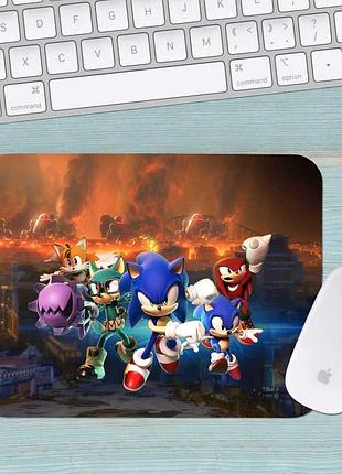 Килимок для миші сонік sonic великий 007 (400х300х3мм)
