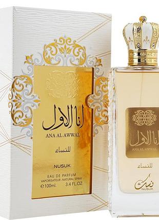 Жіноча парфумована вода nusuk ana al awwal eau de parfum спрей 100 мл