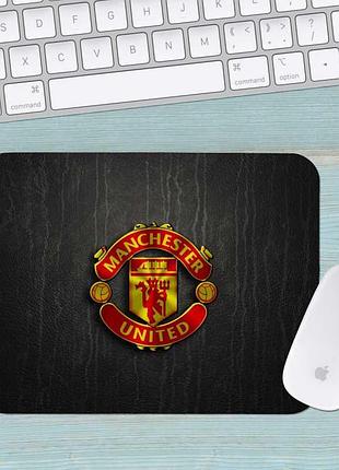 Килимок для миші фк манчестер юнайтед fc manchester united середній 003 (290х250х3мм)