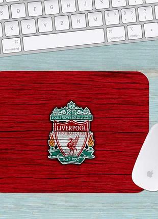 Коврик для мыши фк ливерпуль fc liverpool средний 0011 (290х250х3мм)