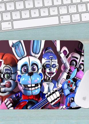Килимок для миші п'ять ночей з фредді five nights at freddy's fnaf маленький 008 (180х220х3мм)