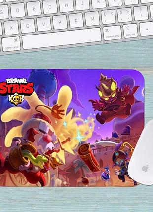 Коврик для мыши бравл старс brawl stars средний 035 (290х250х3мм)