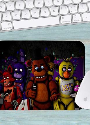 Коврик для мыши пять ночей с фредди five nights at freddy's fnaf средний 009 (290х250х3мм)
