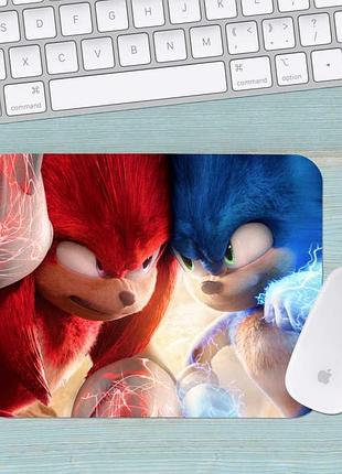 Коврик для мыши соник sonic большой 0012 (400х300х3мм)