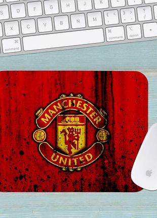 Коврик для мыши фк манчестер юнайтед fc manchester united средний 009 (290х250х3мм)