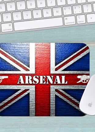 Коврик для мыши фк арсенал fc arsenal средний 006 (290х250х3мм)