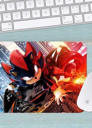 Килимок для миші сонік sonic маленький 0019 (180х220х3мм)