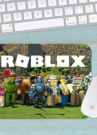 Коврик для мыши роблокс roblox большой 001 (400х300х3мм)