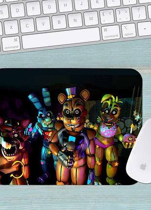 Коврик для мыши пять ночей с фредди five nights at freddy's fnaf средний 0011 (290х250х3мм)