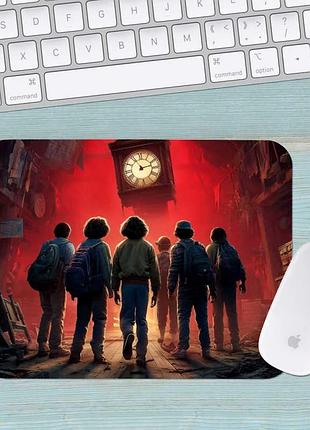 Коврик для мыши очень странные дела stranger things маленький 0018 (180х220х3мм)