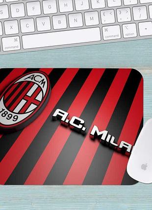 Килимок для миші фк мілан fc milan великий 002 (400х300х3мм)