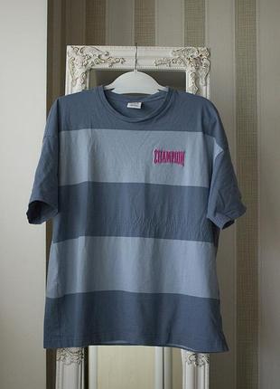 Мужская футболка champion stripe оригинал new !