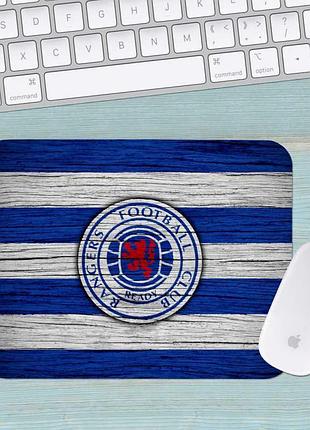 Килимок для миші фк рейнджерс fc rangers великий 002 (400х300х3мм)