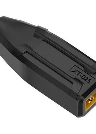 Адаптер живлення xt60 male на dc5521 female протоколом sc100 для швидкого заряджання xt-025