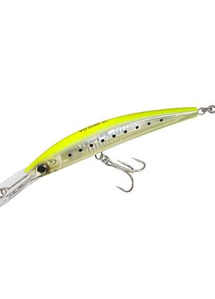 Преміальний воблер yo-zuri кристал 3d minnow dd f 150mm 40g #ghcs (f1154-ghcs)