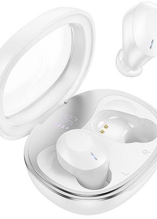 Беспроводные tws наушники hoco eq3 smart white