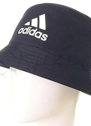 Панама молодежная летняя котоновая панамка универсальная с накаткой adidas pkh20907 темно-синий