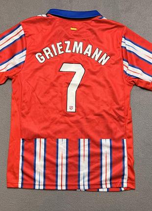 Футбольная форма детская atletico madrid griezmann #7 красный сезон 2024/2025 рост 140-150