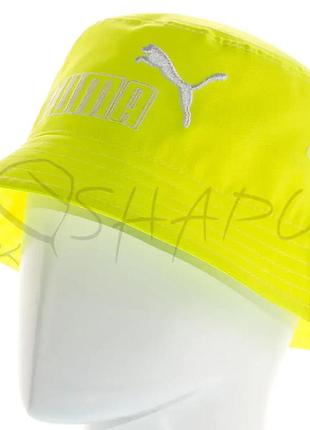 Панама брендова літня з бавовни панамка котонова універсальна puma pkh21907 лимонний