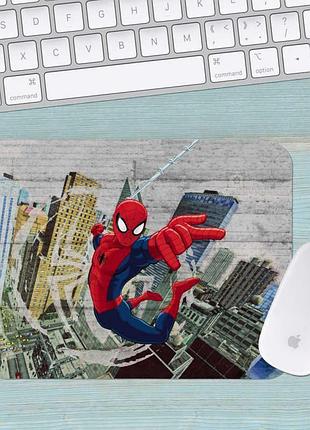Коврик для мыши человек паук spiderman большой 0019 (400х300х3мм)