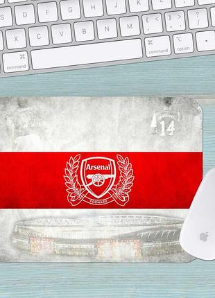 Коврик для мыши фк арсенал fc arsenal средний 008 (290х250х3мм)