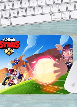 Коврик для мыши бравл старс brawl stars маленький 025 (180х220х3мм)