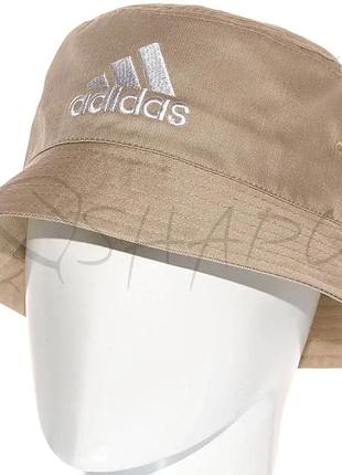 Панама брендовая летняя из хлопка панамка котоновая универсальная adidas pkh21946 бежевый