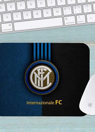 Коврик для мыши фк интер милан fc internazionale milano средний 001 (290х250х3мм)