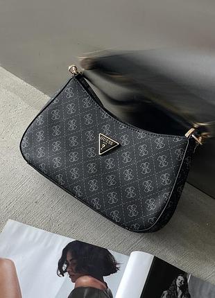 Сумка жіноча guess noelle 2в1 чорний гес