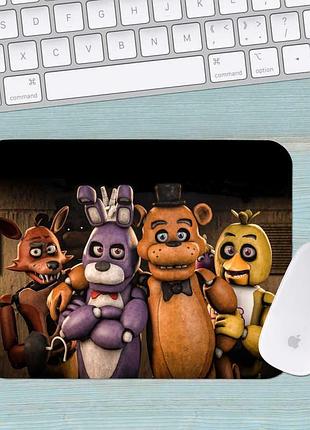 Коврик для мыши пять ночей с фредди five nights at freddy's fnaf средний 0013 (290х250х3мм)