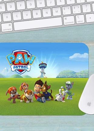 Коврик для мыши щенячий патруль paw patrol маленький 003 (180х220х3мм)