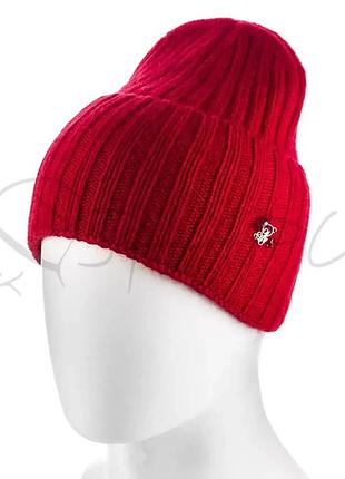 Шапка женская из ангоры atrics wh775 красный